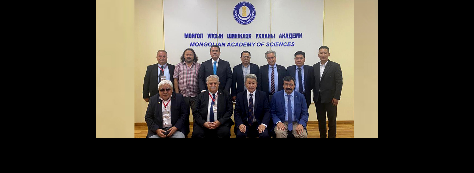 Başkan Şeker, Moğolistan Bilimler Akademisi'ni Ziyaret Etti